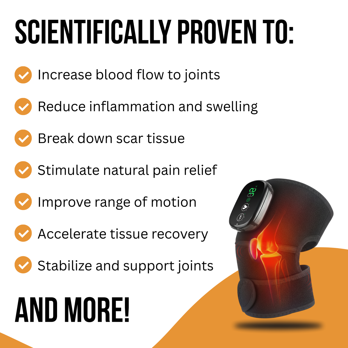 Boditize™ Heat + Massaging 3-in-1 Brace